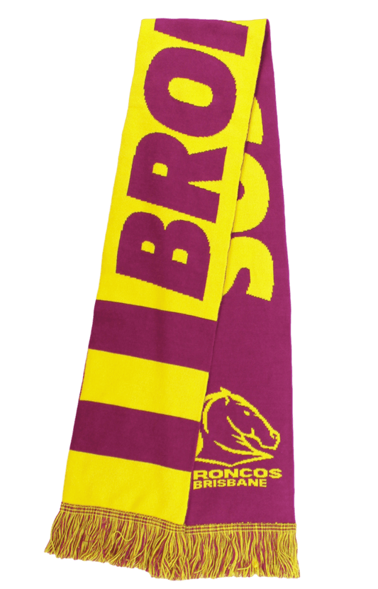 Brisbane Broncos NRL Defender Scarf