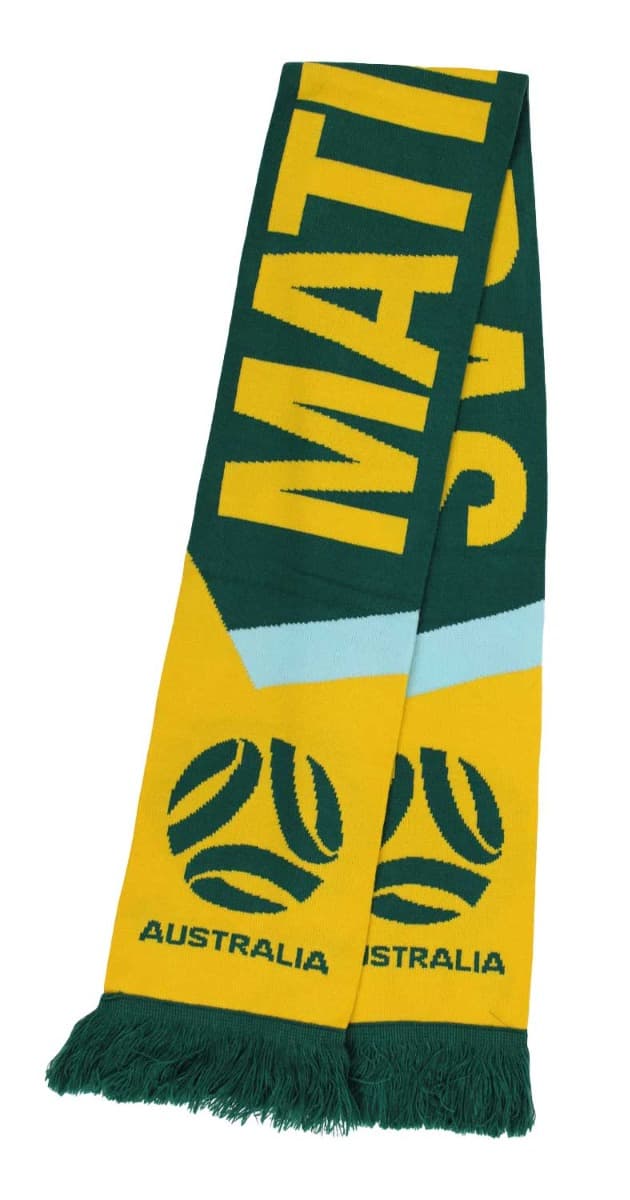 Australian Matildas Football Sweeper Scarf