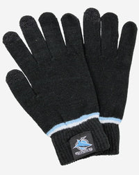 Cronulla Sharks NRL Touchscreen Gloves