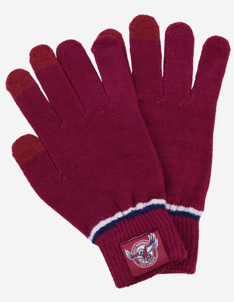 Manly Sea Eagles  NRL Touchscreen Gloves