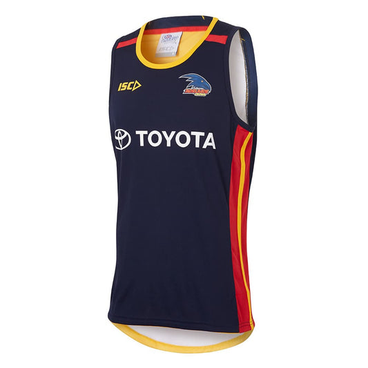 Adelaide Crows Navy Training Singlet