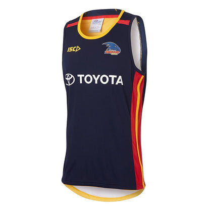 Adelaide Crows Navy Training Singlet
