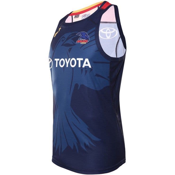 Adelaide Crows Navy Training Singlet