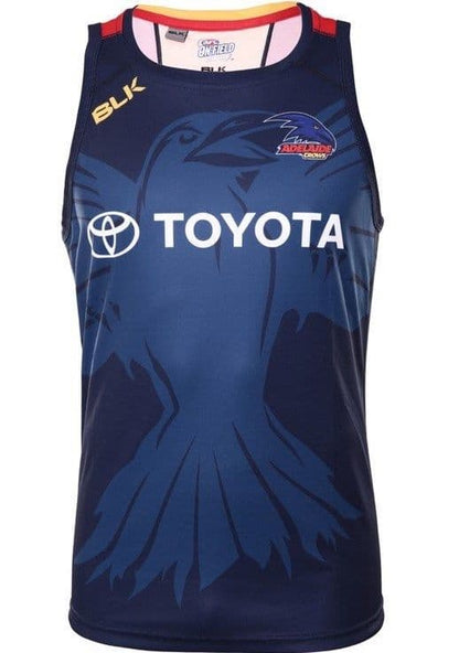 Adelaide Crows Navy Training Singlet