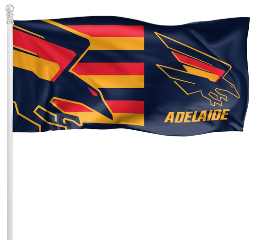 Adelaide Crows Pole Flag 1800mm by 900mm