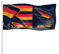 Adelaide Crows Pole Flag 1800mm by 900mm