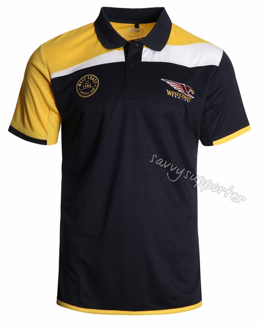 West Coast Eagles 2017 AFL Mens Premium Polo Shirt