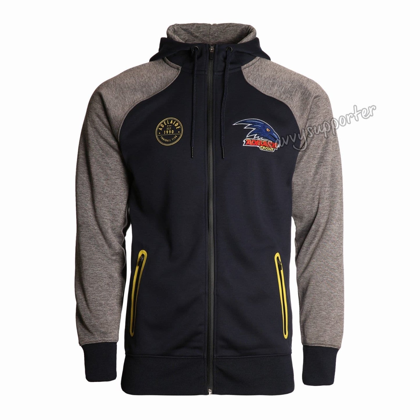 Adelaide Crows AFL Mens Premium Fleece Hoody Hood