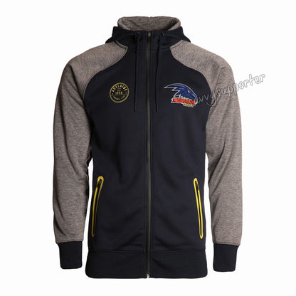 Adelaide Crows AFL Mens Premium Fleece Hoody Hood