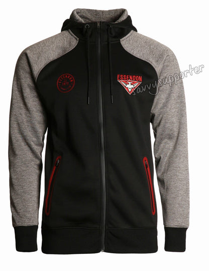 Essendon Bombers AFL Mens Premium Fleece Hoody Hood