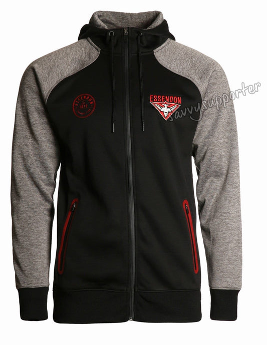 Essendon Bombers AFL Mens Premium Fleece Hoody Hood