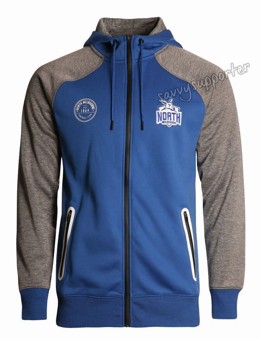 North Melbourne Kangaroos AFL Mens Premium Fleece Hoody