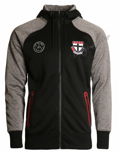 St Kilda Saints AFL Mens Premium Fleece Hoody