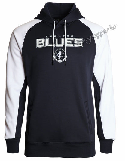 Carlton Blues AFL Mens Premium Ultra Hood Hoody