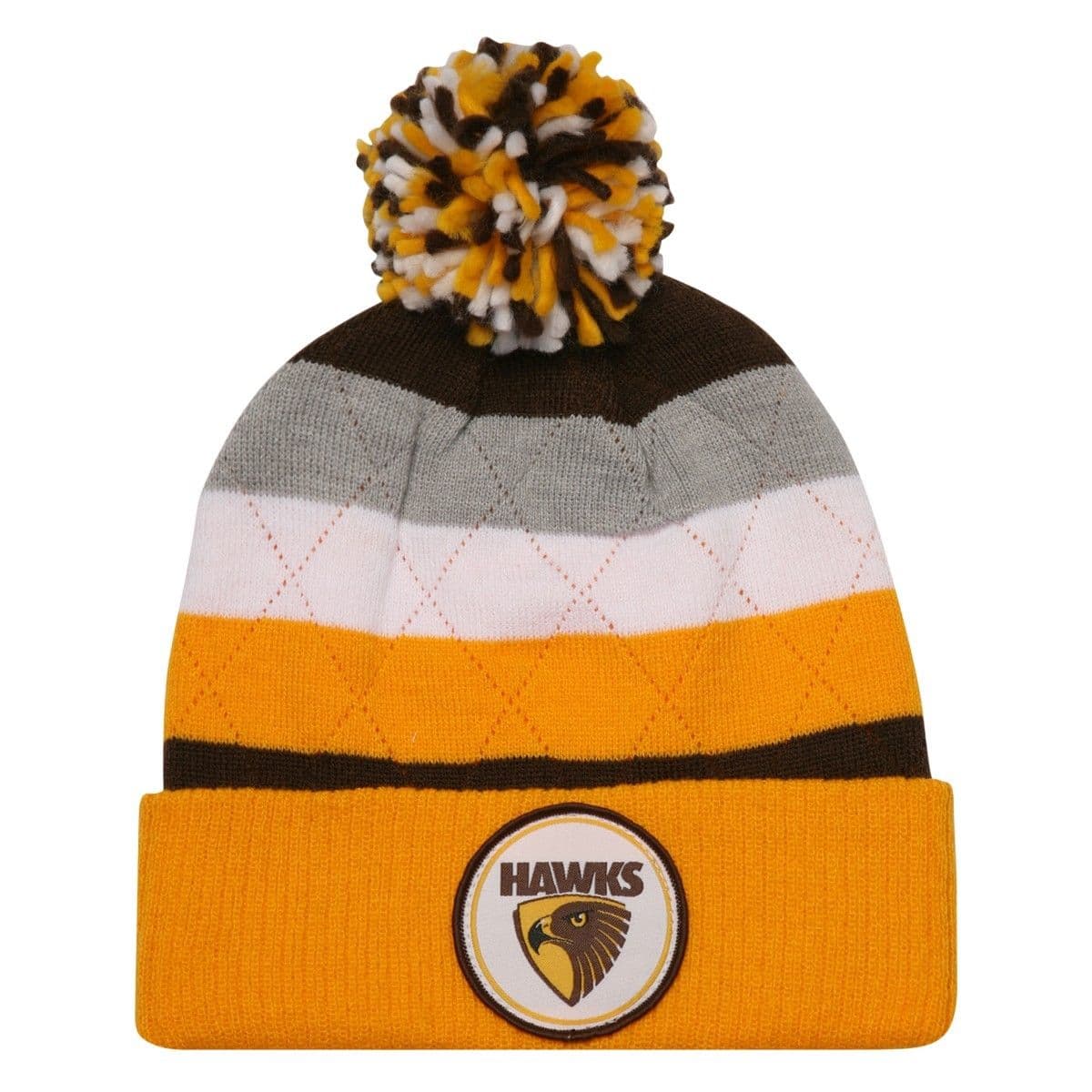 Hawthorn Hawks Mens Supporter Beanie