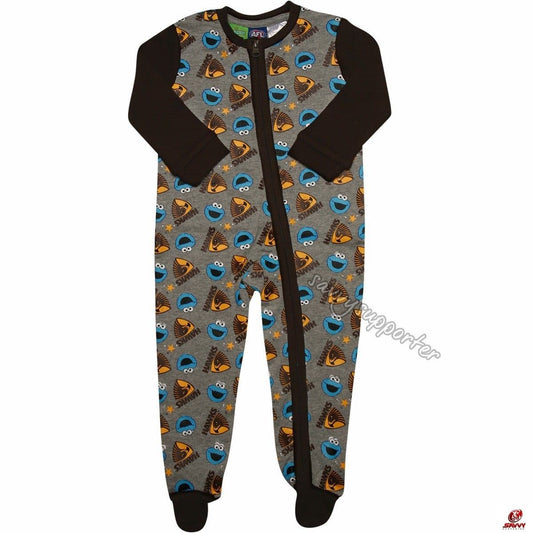 Hawthorn Hawks Babies Cookie Monster Romper