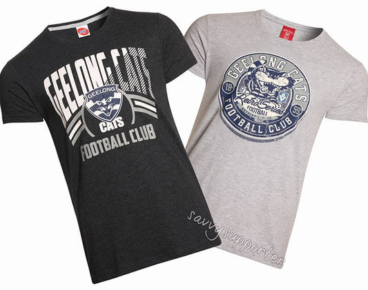 Geelong Cats AFL Classic 2 Tees Combo