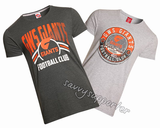 GWS Giants AFL Classic 2 Tees Combo