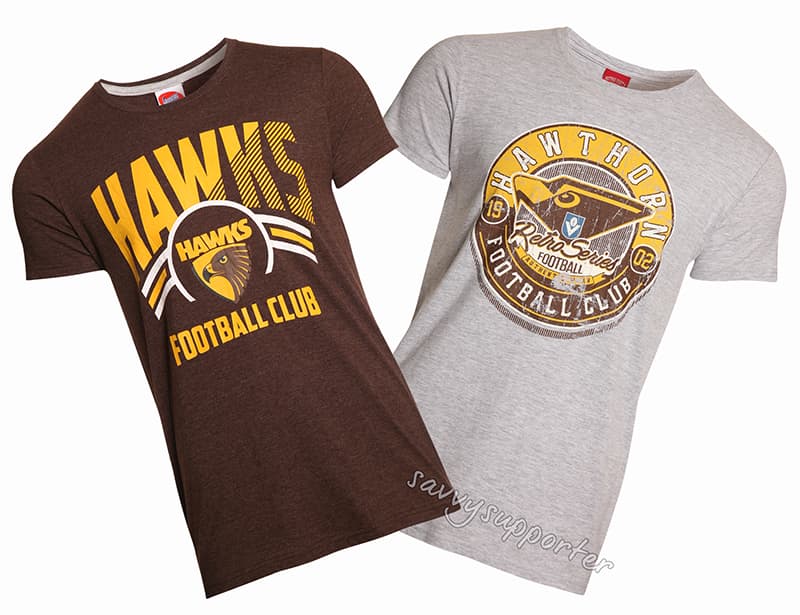 Hawthorn Hawks 2018 AFL Classic 2 Tees Combo
