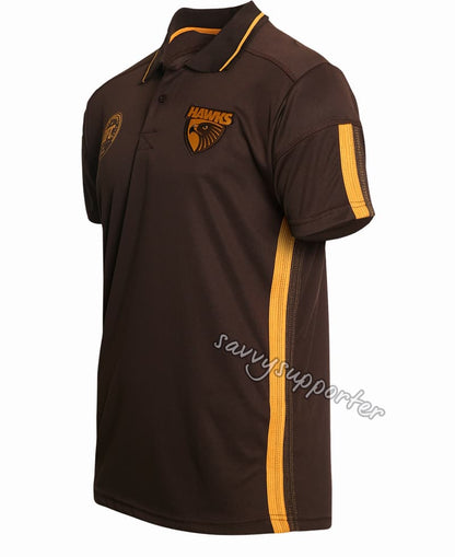 Hawthorn Hawks 2018 AFL Premium Polo Shirt