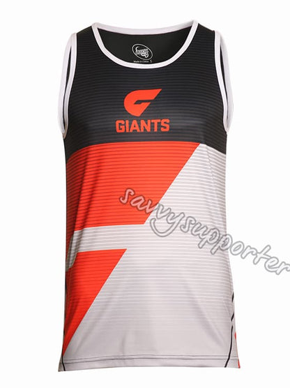 GWS Giants AFL Sublimated Training Singlet