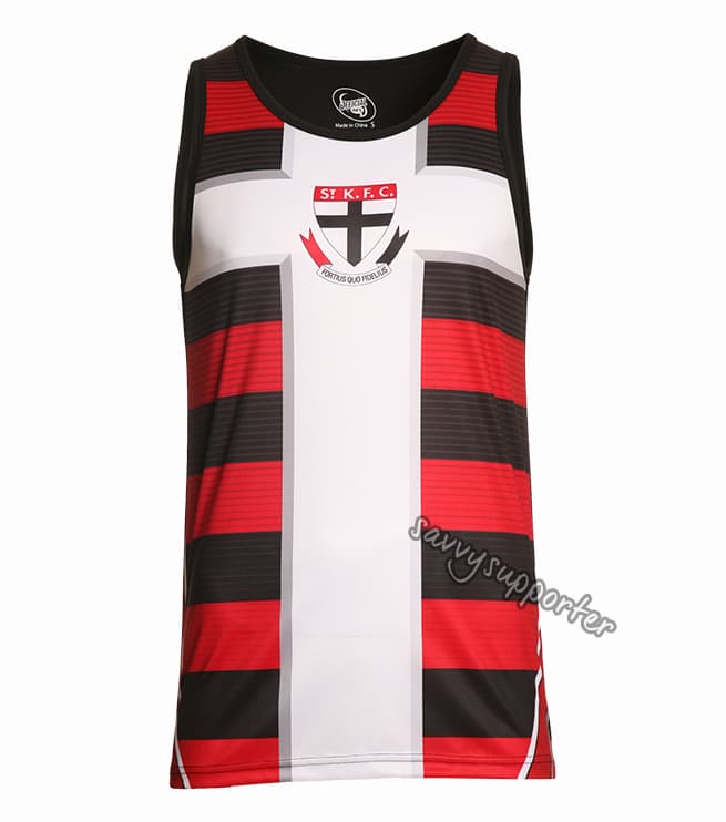 St Kilda Saints AFL Sublimated Training Singlet