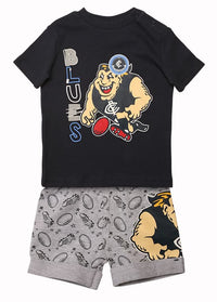 Carlton Blues 2018 AFL Babies 2 piece Tee & Short Pack