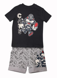 Geelong Cats AFL Babies 2 piece Tee & Short Pack