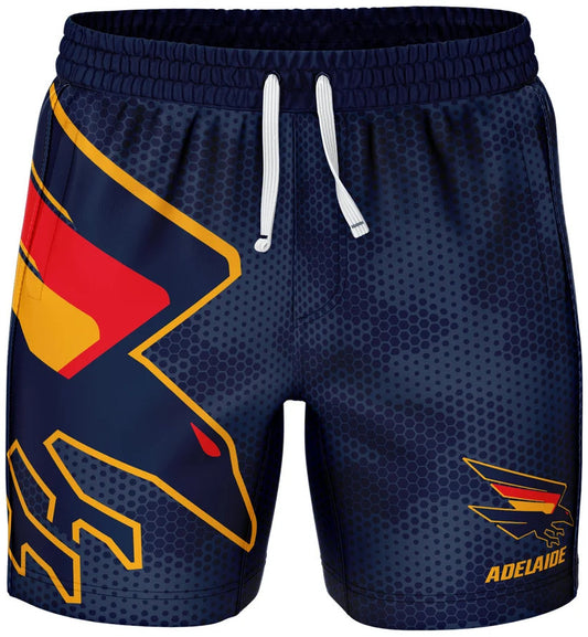 Adelaide Crows AFL Mens Big Shot Volley Swim Shorts