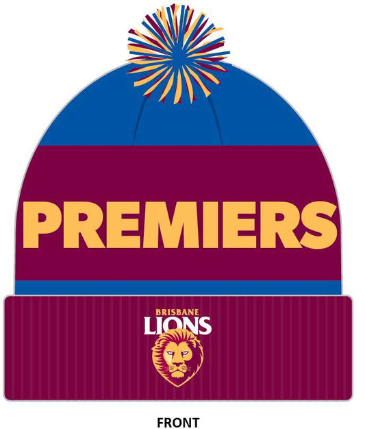 Brisbane Lions 2025 AFL Premiers Beanie  *PRESALE*