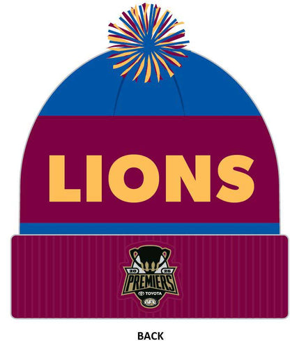 Brisbane Lions 2025 AFL Premiers Beanie  *PRESALE*