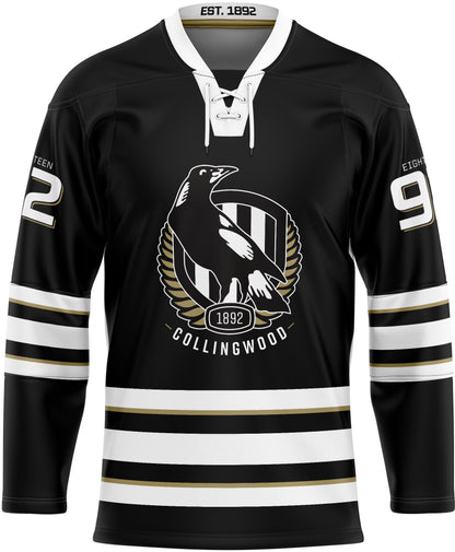 Collingwood Magpies AFL Mens Bruiser Hockey Jersey