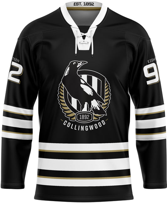 Collingwood Magpies AFL Mens Bruiser Hockey Jersey