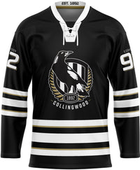 Collingwood Magpies AFL Mens Bruiser Hockey Jersey