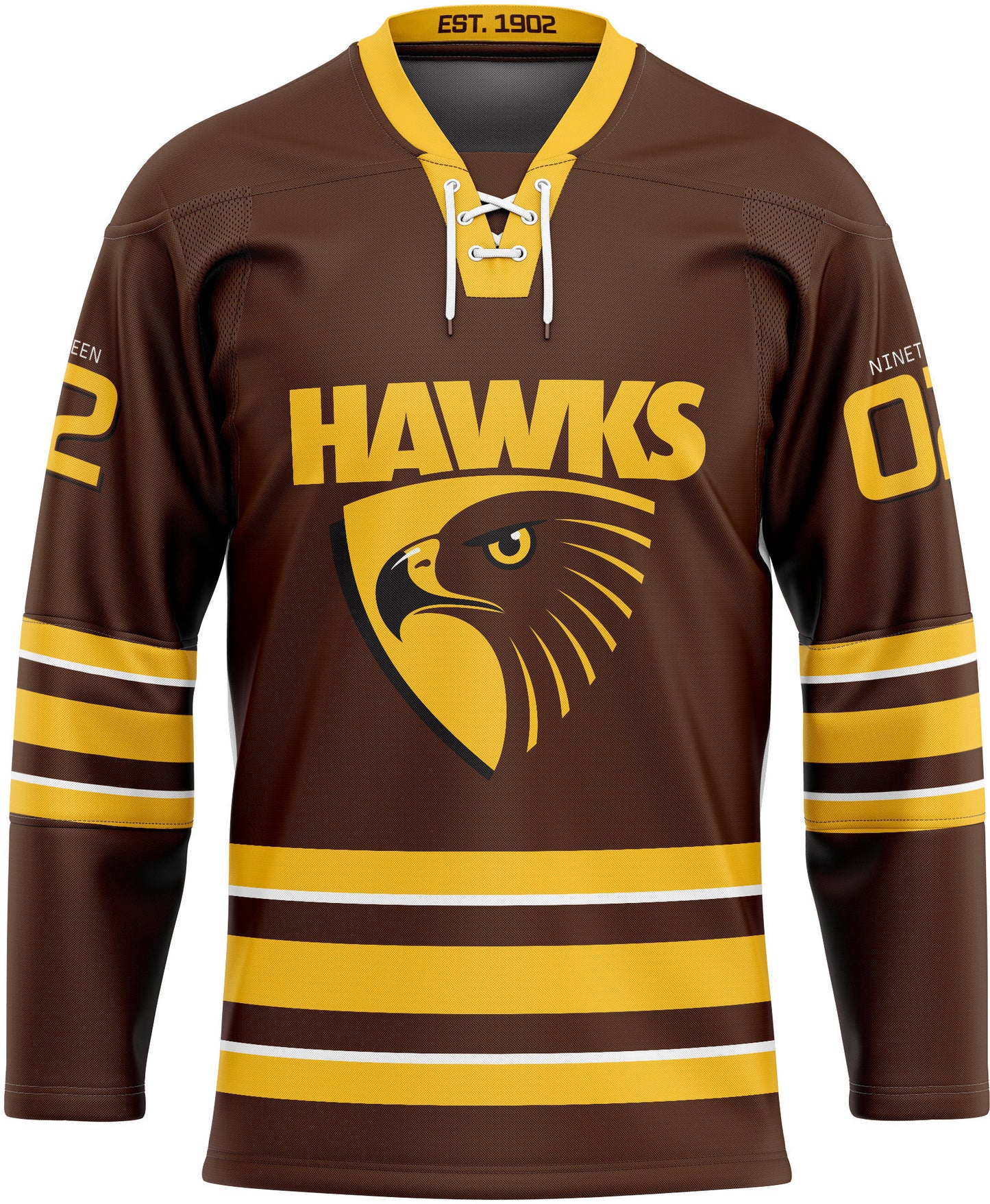Hawthorn Hawks AFL Mens Bruiser Hockey Jersey