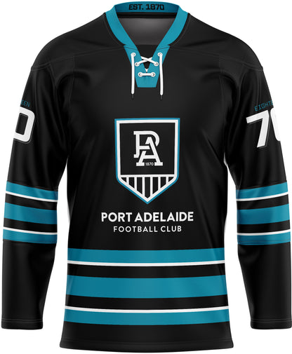 Port Adelaide AFL Mens Bruiser Hockey Jersey