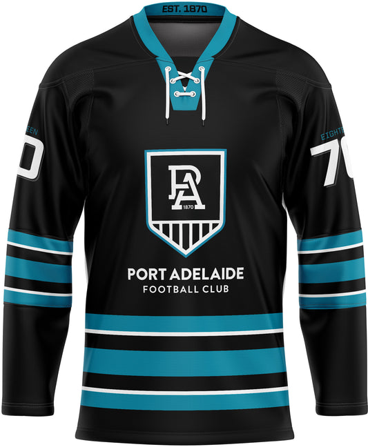 Port Adelaide AFL Mens Bruiser Hockey Jersey