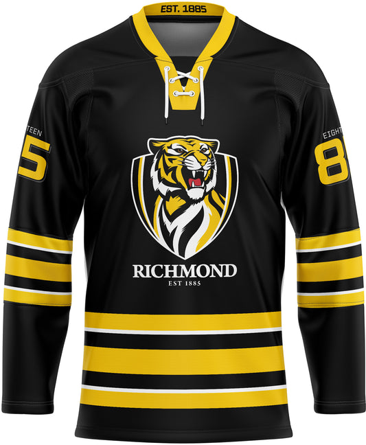 Richmond Tigers AFL Mens Bruiser Hockey Jersey