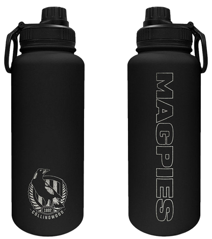 Collingwood Magpies AFL 960ml Stainless Steel Drink Bottle