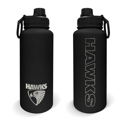 Hawthorn Hawks AFL 960ml Stainless Steel Drink Bottle
