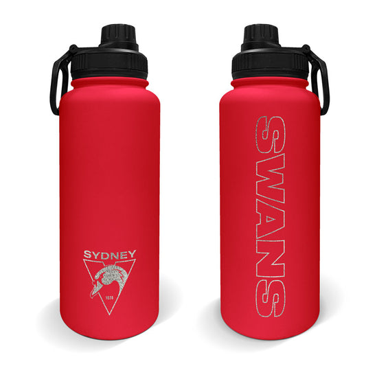 Sydney Swans AFL 960ml Stainless Steel Drink Bottle
