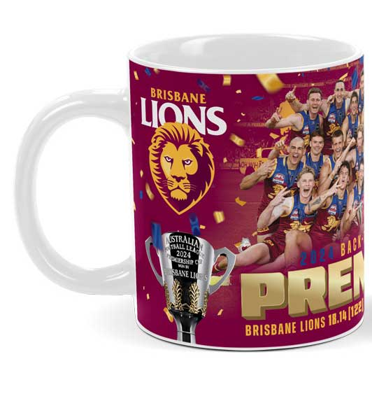 Brisbane Lions 2025 AFL Premiers Team Mug  *PRESALE*
