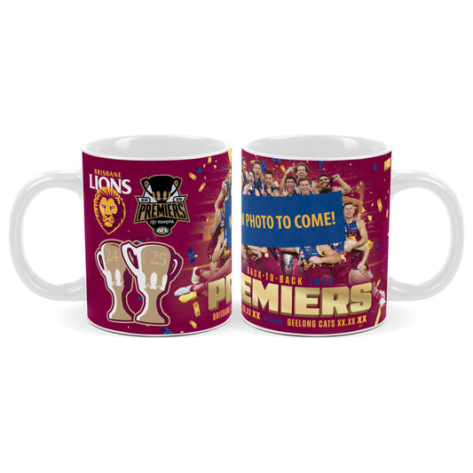 Brisbane Lions 2025 AFL Premiers Team Mug  *PRESALE*