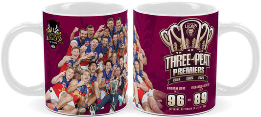 Brisbane Lions 2026 AFL Premiers Team Mug *PRESALE*