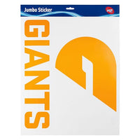 GWS Giants AFL Team Emblem Large Jumbo Sticker