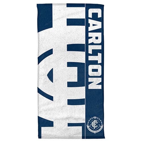 Carlton Blues AFL Beach Towel 152cm x 76cm