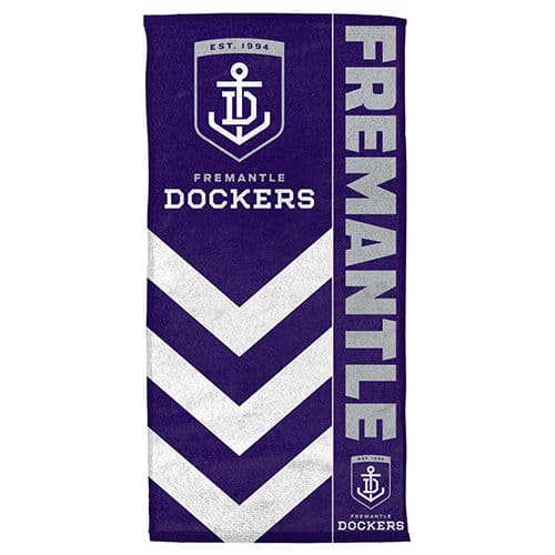Fremantle Dockers AFL Beach Towel 152cm x 76cm