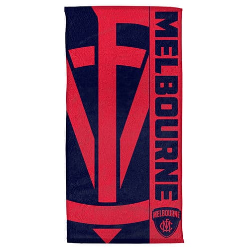 Melbourne Demons AFL Beach Towel 152cm x 76cm