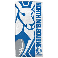 North Melbourne Kangaroos AFL Beach Towel 152cm x 76cm
