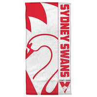Sydney Swans AFL Beach Towel 152cm x 76cm